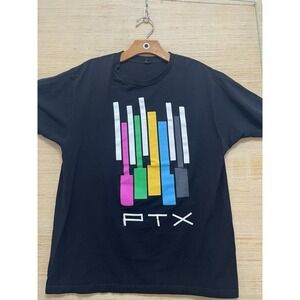 Pentatonix‎ PTX 2017 Tour Shirt Large Double-Sided Concert Tee Cities Dates